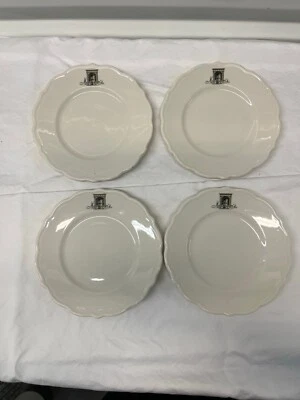 Plato de postre Morrison's Restaurant Ware Syracuse China 9-JJ LOTE DE 4 Foto 1 de 3