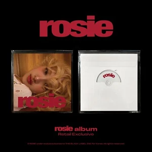 Rose ROSÉ First studio Album rosie Retail Exclusive Ver CD+Card+Post+Poster+Gift - Foto 1 di 3