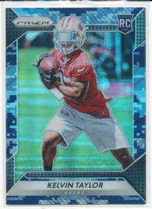 2016 Panini Prizm - Rookie Kelvin Taylor #249 Camo Prizm /25 - Picture 1 of 1