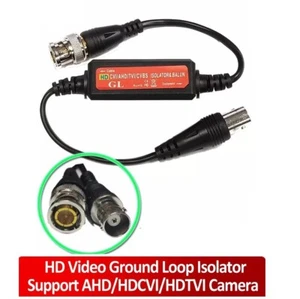 Aislador de bucle de tierra HD Video Balun BNC para cámara de CCTV - Imagen 1 de 7