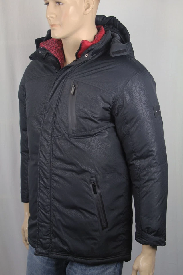 Nike Black Puffer Down Hooded Jumpman Air Jordan Jacket NWT 953554 $175 - Image 1 of 1