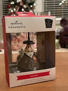 Hallmark Disney The Nightmare Before Christmas Mayor Holiday Ornament New - Picture 1 of 2