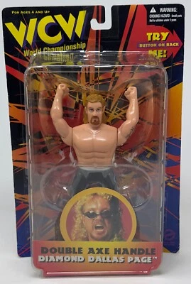 "Ostm 1998 original San Francisco Toy Makers WCW Diamond Dallas página sin usar, en caja 6,5""" Foto 1 de 2