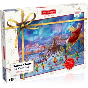Winning Moves Christmas 1000 Piece Jigsaw Puzzle Game - Picture 1 of 6