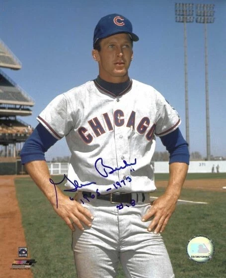 Foto autografiada firmada de 8x10 de los Cachorros de Chicago de los Chicago - Certificado de autenticidad  Foto 1 de 1