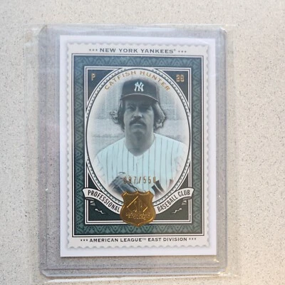 Catfish Hunter N.Y. Yankees Upper Deck 2009 SP Legendary Cuts Baseball Card — 第 1/2 张图片