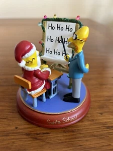 Simpsons Bradford Santa School Christmas lluminated Ornament 2004 NEW - Picture 1 of 3