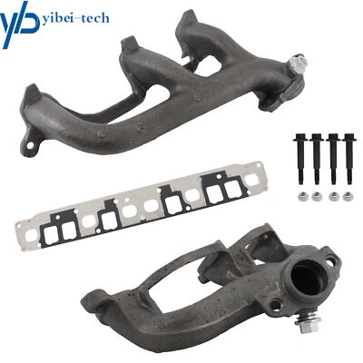 Colector de escape delantero y trasero para Jeep Grand Cherokee 1999-2006 Wrangler TJ 4,0 L Foto 1 de 4