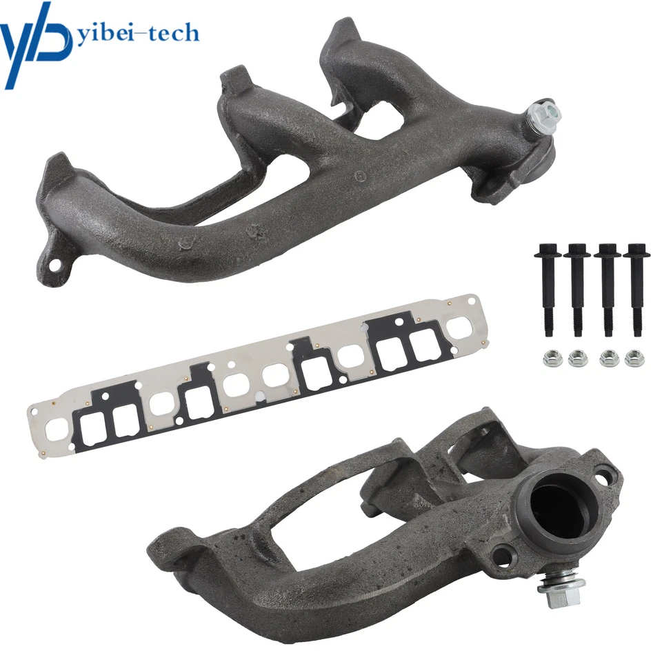 Colector de escape delantero y trasero para Jeep Grand Cherokee 1999-2006 Wrangler TJ 4,0 L Foto 1 de 4