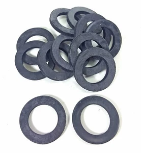 Pkg/10, 3/4" x 1/8" EPDM Water Meter Gasket Washer, for 5/8 x 3/4, & 3/4 meters - Picture 1 of 7