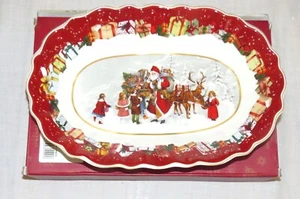 Villeroy & Boch Toy's Fantasy Oval Santa Schüssel 14-8332-2556 Neu in offener Box - Bild 1 von 3
