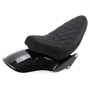 For Harley-Davidson Softail 2006-2017 Short Rear Fender Stitching Seat Kit - Picture 1 of 20