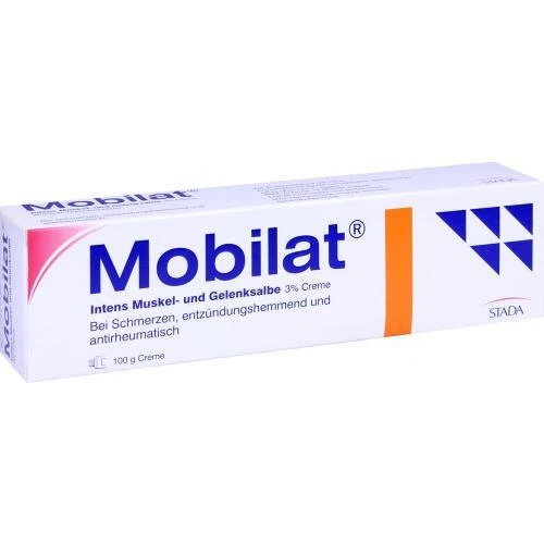 STADA CONSUMER HEALTH DEUTSCHLAND GMBH MOBILAT Intens Muskel- und Gelenksalbe 3% Creme 100 G PZN 412493