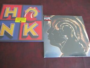 ROLLING STONES VERIFIED STICKERS HOT ROCKS UK PRESSED BLACK LPS +3 LP HONK SET