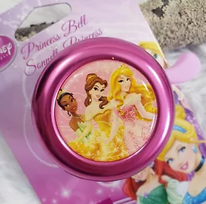 Disney Princess * Bicycle Bell * Bike * Tiana * Belle * Aurora * Pink * - Picture 1 of 5