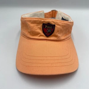 Polo Ralph Lauren Adjustable Visor Hat Cap Peach - Picture 1 of 4