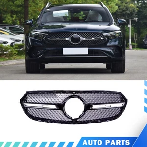 For 23-24 GLC260 GLC300 Front Grilles Modify Upgrade AM G GLC Black - Picture 1 of 2