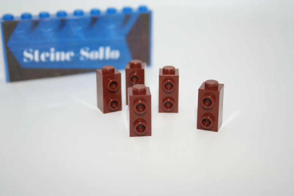 Lego (c) 5x Convertitore - 1x1x2 - Marrone Rossastro - 32952 - Castello dei Cavalieri, Castello