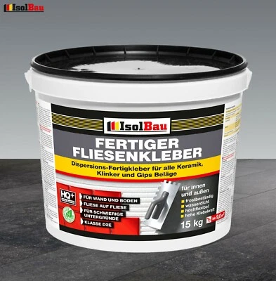 Fliesenkleber Dispersionskleber 15 kg Fertigkleber Fliesenkleber Dichtbahnkleber - Bild 1 von 4
