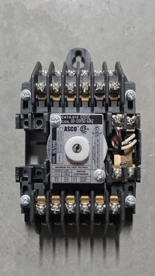 ASCO 918 122031C 12-Pole Lighting Contactor 110-120V - Image 1 of 4