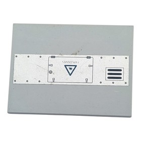 LEGO Light Grey Panel 4515pb032L Vehicle Agents Set 8635