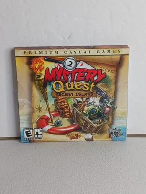 NEW Mystery Quest Secret Island PC Game By Mumbo Jumbo Software FACTORY SEALED  - Image 1 of 2
