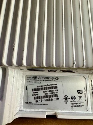 Cisco AIR-AP3802I-A-K9 access point Aironet 3802 A domain 802.11ac 5.2 Gbps NEW - Image 1 of 3