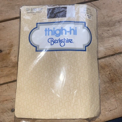 Sandalia vintage años 80 BERKSHIRE Muslo-Hi Utopía Talla C-D Sin encuadernación Top Foto 1 de 4