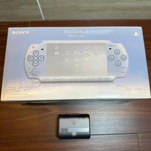PSP 2000 Konsole, Felicia Blue, One-Seg Tuner 4833 aus Japan - Bild 1 von 18