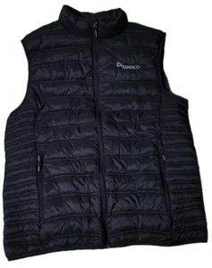 Stormtech Performance Puffer Vest Mens XL Black Thermal Full Zip Outdoors Ramaco - Picture 1 of 6
