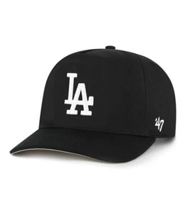 Los Angeles Dodgers '47 Brand Black Hitch Adjustable Hat - Picture 1 of 3