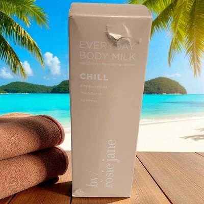 Loción hidratante sin peso Chill Everyday Body Milk de Rosie Jane NUEVA 5 FL OZ Foto 1 de 4