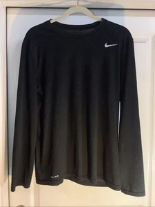 Camiseta de entrenamiento en seco grande para hombre Nike Legend 2.0 718837 010 negra - nueva sin etiquetas - Imagen 1 de 7