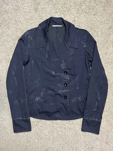 Chaqueta Blazer MARITHE FRANCOIS GIRBAUD Azul Recortada Cravatakiller Talla 7 - Imagen 1 de 17