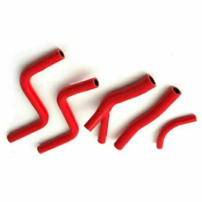 Manguera de radiador de silicona roja para Honda CR250R CR250 R CR 250R 1985 1986 1987 Foto 1 de 3
