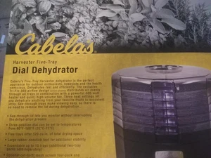 Cabela's HARVESTER 5 Vassoi Disidratatore Deluxe - Foto 1 di 1