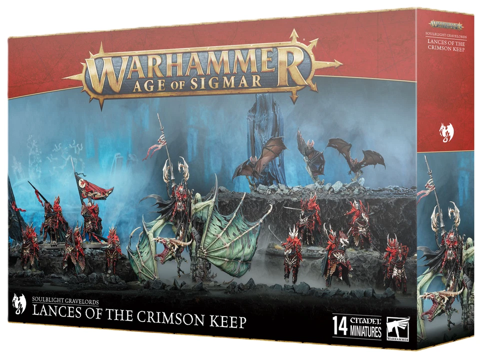 Lances of the Crimson Keep Battleforce - Warhammer AoS Soulblight Gravelords Box - Image 1 of 1