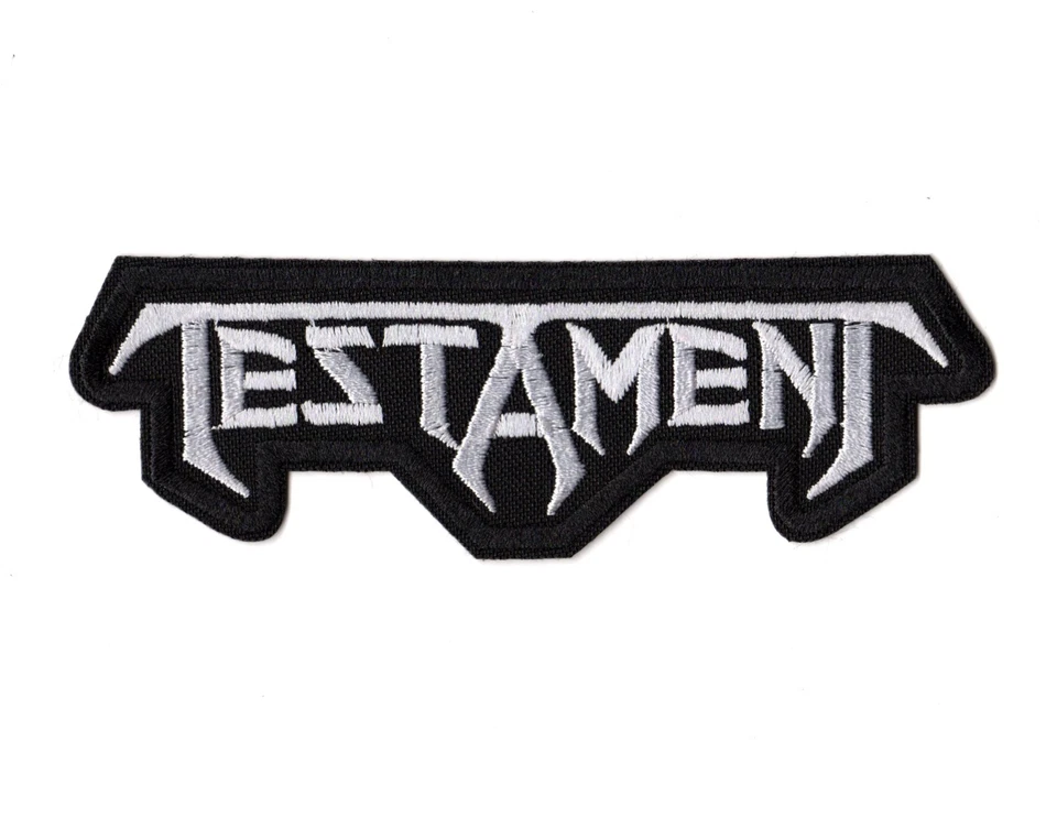 Testament Embroidered Sew-on Patch | Legacy American Thrash Metal Band Logo - Image 1 of 1