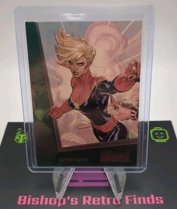 2013 Rittenhouse Women of Marvel Series 2 Emerald /100 Captain Marvel - Picture 1 of 4