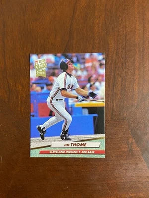 Fleer Ultra 1992 - Jim Thome #54 (RC) Cleveland Indians Salón de la fama Foto 1 de 2