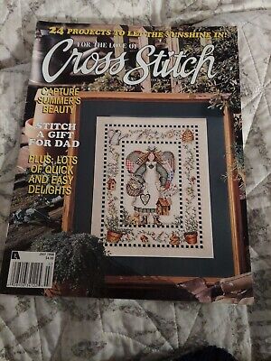 For The Love Of Cross Stitch Magazine 24 Projects July 1998 Leisure Arts VG • 8.60€