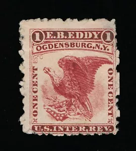 ERSCHWINGLICHE SCOTT #RO75d PRIVATSTANZE E.B. EDDY STREICHHÖLZER AUF WMK-191R PAPIER #13649 - Bild 1 von 2