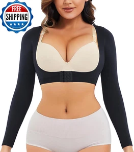 Upper Arm Shaper for Women Faja Post Surgery Slimming Compression Sleeves Shapew - Picture 1 of 11