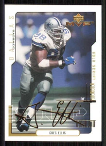 2000 Upper Deck MVP Gold Script #49 Greg Ellis - Picture 1 of 2