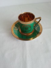 arnart 5th avenue hand painted 2055 demitasse cup and saucer