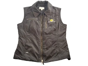 Southern Miss Sleeveless Vest Women Sz M NCAA Cutter & Buck Black Sportswear - Picture 1 of 7