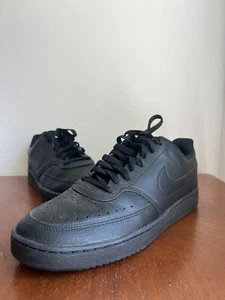 Nike Mens Court Vision Lo Mens 10.5 Black Shoes CD5463-002 - Picture 1 of 7