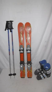 FISCHER " RXJ " SKI JUNIOR ALLROUND CARVER 90 CM + SKISCHUHE GR.:31 IM SET - Bild 1 von 6
