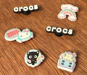 Crocs Hello Kitty Jibbitz Charms Set of 6 - Picture 1 of 2