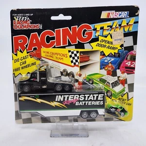 Racing Champions Nascar Team Die Cast Cab Interstate Batteries w Mini Stock Car - Picture 1 of 5